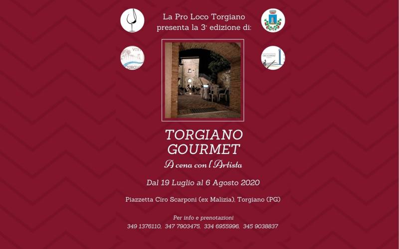 "Torgiano Gourmet - A cena con l'Artista"